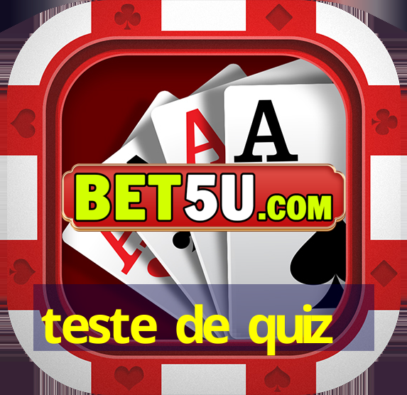 teste de quiz